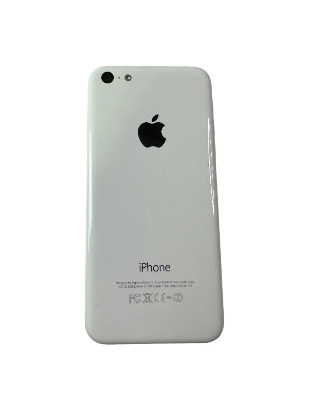 Apple iPhone 5c 8GB White Smartphone For Parts Or Repair Charging Issue Screen I